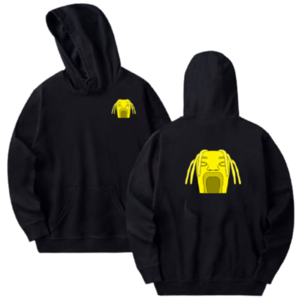 Travis Scott Yellow Skull Logo Hoodie